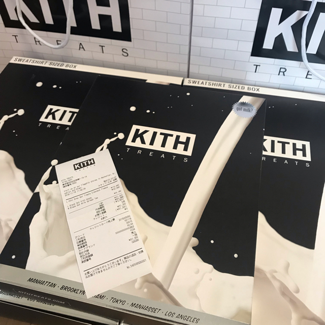 新品 KITH TREATS X GOT MILK?