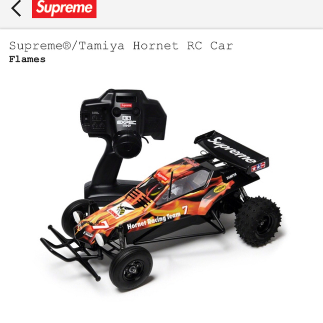 Supreme(シュプリーム)の supreme Tamiya Hornet RC Car エンタメ/ホビーのおもちゃ/ぬいぐるみ(ホビーラジコン)の商品写真