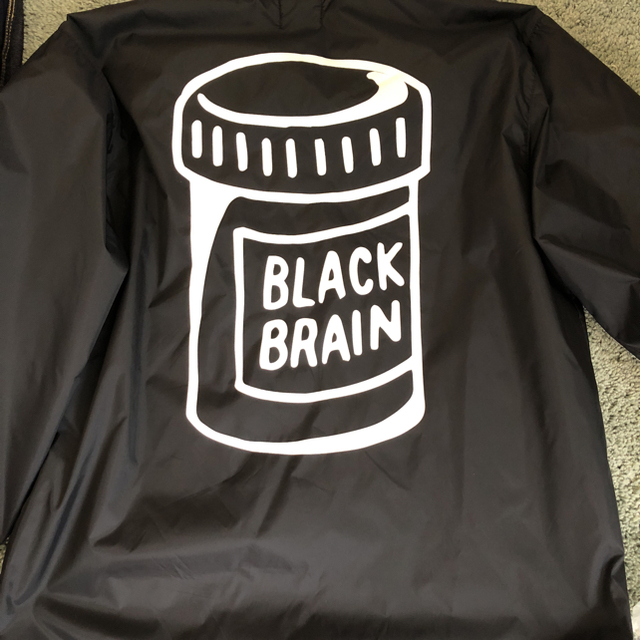 サリバーン様専用Black brain コーチジャケット L メンズのジャケット/アウター(ナイロンジャケット)の商品写真