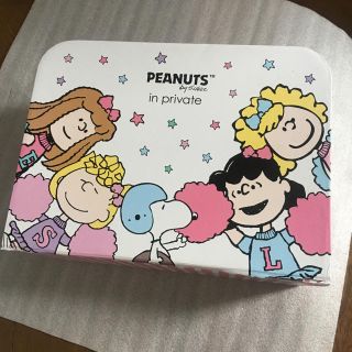 ピーナッツ(PEANUTS)のスヌーピー in private インプライベート ペーパーボックス (小物入れ)