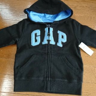 ベビーギャップ(babyGAP)のちか様専用ベビーGAP☆  裏起毛定番ロゴパーカー(ジャケット/上着)