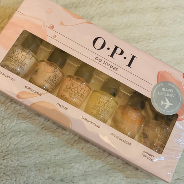 OPI GO NUDES ヌードカラーセット