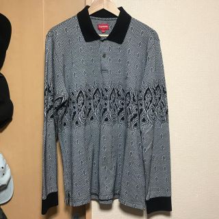 シュプリーム(Supreme)のsupreme Paisley L/S Polo(ポロシャツ)