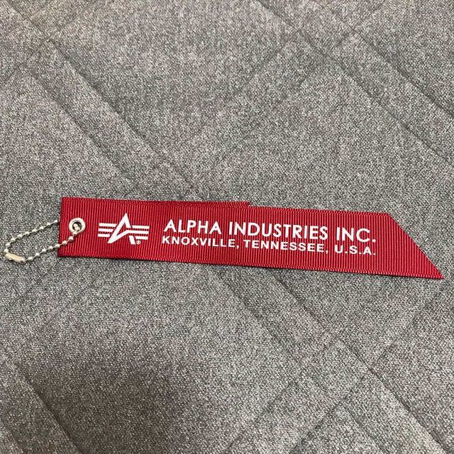 ALPHA INDUSTRIES(アルファインダストリーズ)のALPHA MA-1 赤タグ メンズのファッション小物(キーホルダー)の商品写真