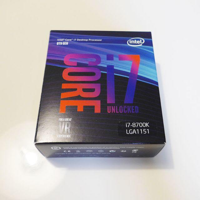 Intel Core i7 8700k 殻割  クマメタル化済