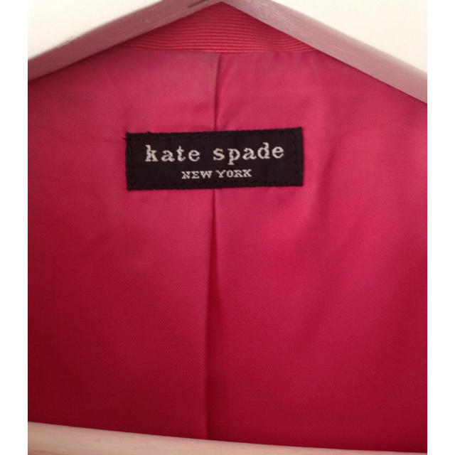 kate spade new york(ケイトスペードニューヨーク)の【希少】kate spade ダブルボタン トレンチコート  レディースのジャケット/アウター(トレンチコート)の商品写真