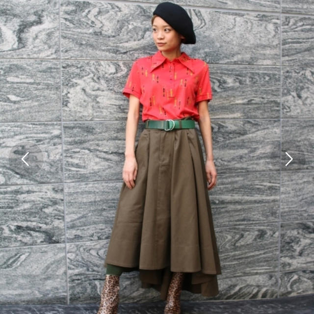 【新品 送料込】k3&co. RED KAP×k3&co. SKIRT 1