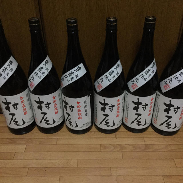 焼酎送料込み 村尾1800㎖6本セット