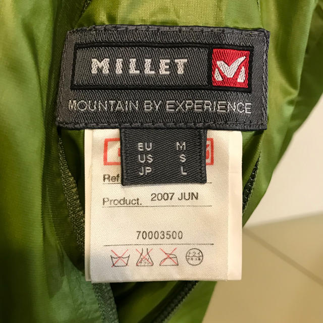 MILLET(ミレー)のNobu様専用 メンズのジャケット/アウター(ダウンジャケット)の商品写真