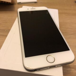 アイフォーン(iPhone)のiPhone6 64GB シルバー SoftBank (スマートフォン本体)