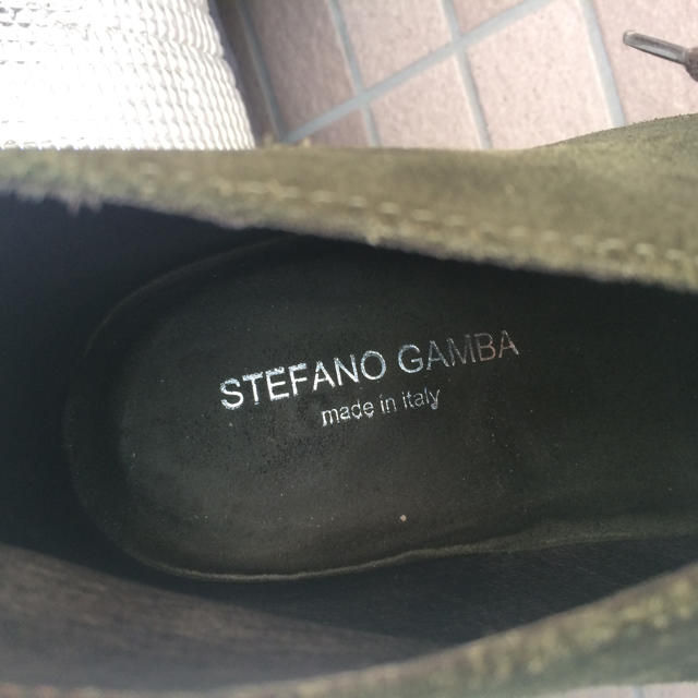 Clarks(クラークス)の再値下 デザートブーツ STEFANO GAMBA ステファノガンバ イタリア製 メンズの靴/シューズ(ブーツ)の商品写真