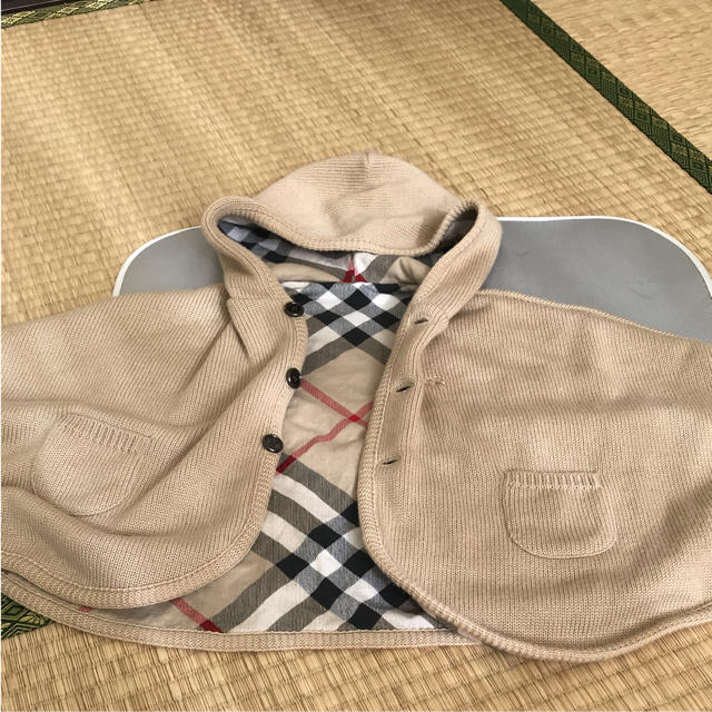 BURBERRY(バーバリー)のバーバリー ポンチョ キッズ/ベビー/マタニティのキッズ/ベビー/マタニティ その他(その他)の商品写真