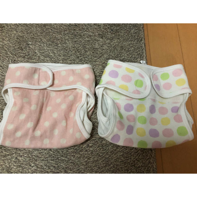 Nishiki Baby(ニシキベビー)の布おむつカバー 50  新生児サイズ キッズ/ベビー/マタニティのおむつ/トイレ用品(ベビーおむつカバー)の商品写真