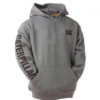 カーハート(carhartt)のキャタピラー スウェットパーカー Grey-XL(パーカー)