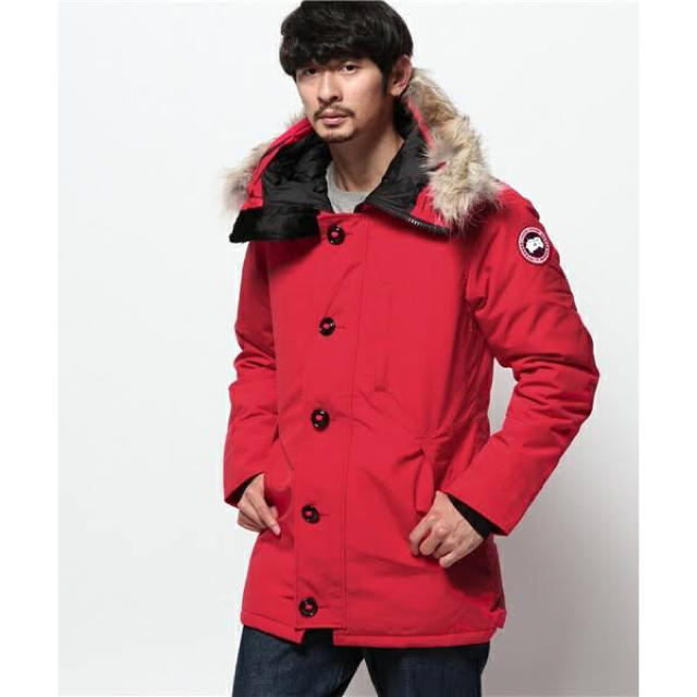 CANADA GOOSE(カナダグース)のカナダグース ジャスパー レッド メンズのジャケット/アウター(ダウンジャケット)の商品写真