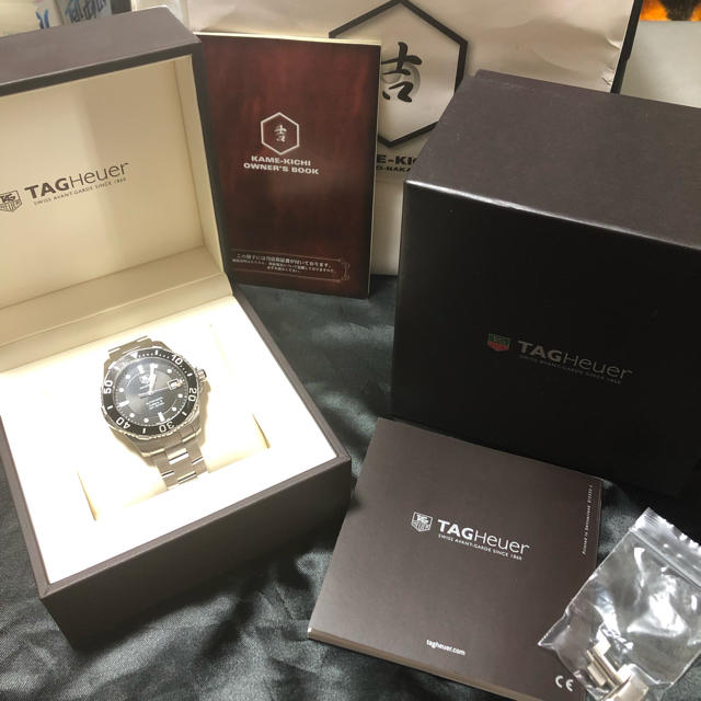 TAG Heuer(タグホイヤー)のタグホイヤー アクアレーサー キャリバー5 自動巻 CALIBRE5 メンズの時計(腕時計(アナログ))の商品写真