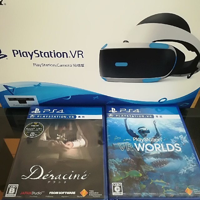 新品　PS　VR CUHJ 16003　本体とソフト2本