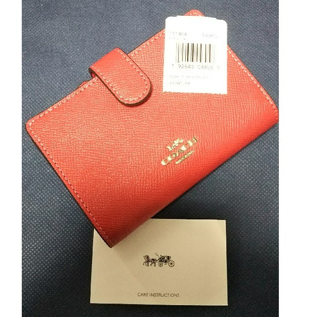 コーチ COACH 二つ折り財布  F11484