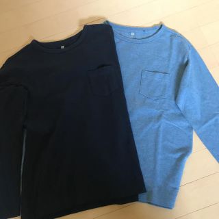 ユニクロ(UNIQLO)の専用   UNIQLO  長袖カットソー  2枚セット  150(Tシャツ/カットソー)