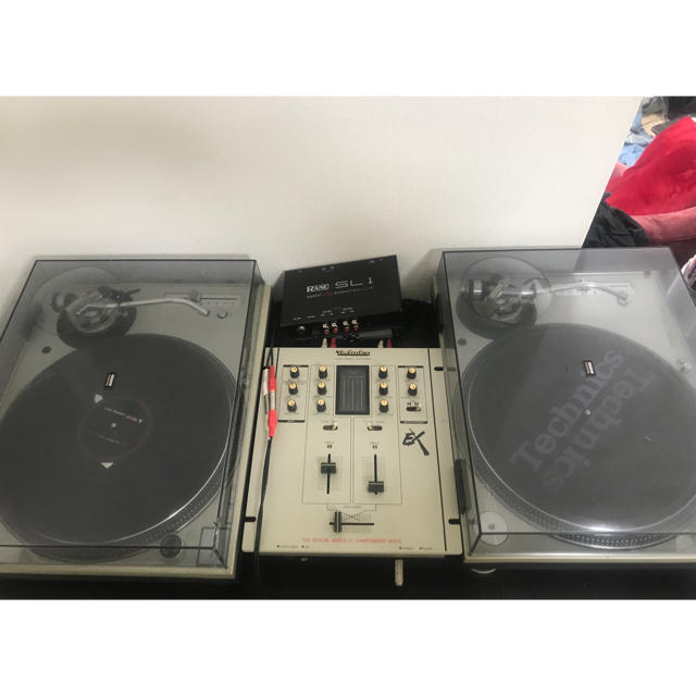 Technics ターンテーブル ミキサー  DJ セット スクラッチライブ