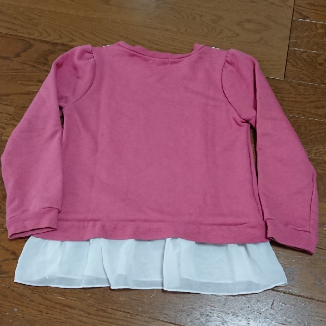 anyFAM(エニィファム)のanyFAM☆トレーナー☆120 キッズ/ベビー/マタニティのキッズ服女の子用(90cm~)(Tシャツ/カットソー)の商品写真