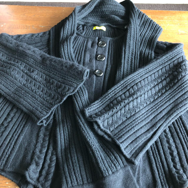 HIROKO BIS(ヒロコビス)のニットジャケット レディースのトップス(ニット/セーター)の商品写真