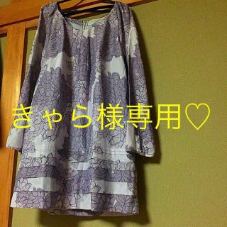 ギャップ(GAP)のきゃら様専用♡Gap 綿 シルクワンピ(ミニワンピース)