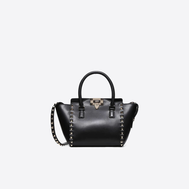 VALENTINO(ヴァレンティノ)ロックスタッズ ミニ ダブルハンドルバッグ VALENTINO(ヴァレンティノ)ロックスタッズ ミニ ダブルハンドルバッグ