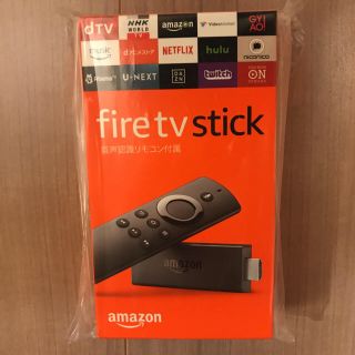 【未開封】Amazon fire tv stick 音声認識リモコン付属(その他)