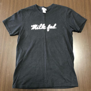 ミルクフェド(MILKFED.)のミルクフェド  黒Ｔシャツ(Tシャツ(半袖/袖なし))