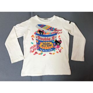 ダブルビー(DOUBLE.B)のミキハウス ダブルB⭐︎長袖シャツ サイズ120(Tシャツ/カットソー)