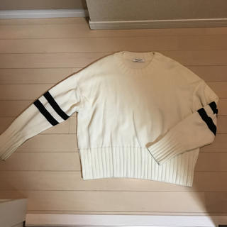 スピックアンドスパン(Spick & Span)のライン セーター(ニット/セーター)