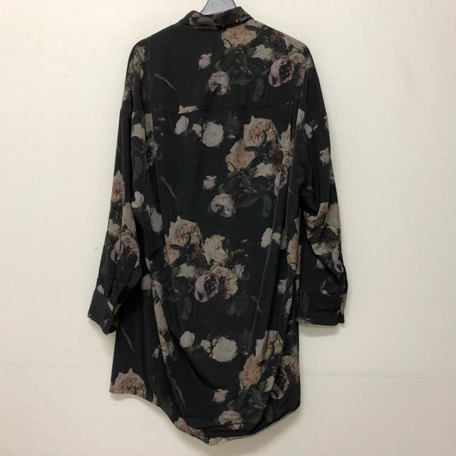 LAD MUSICIAN(ラッドミュージシャン)のLAD MUSICIAN 17SS 花柄 ビッグシャツ ブラック 42 メンズのトップス(シャツ)の商品写真