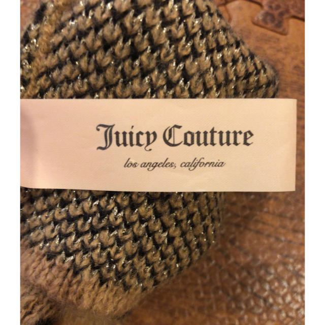 Juicy Couture(ジューシークチュール)の【新品・未使用】juicy couture 本革 手袋 アームカバー レディースのファッション小物(手袋)の商品写真