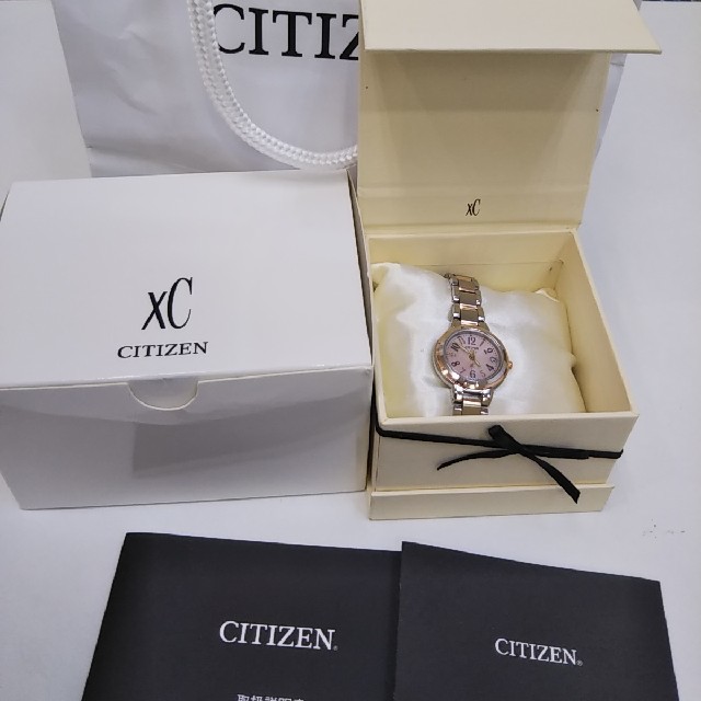 CITIZEN(シチズン)の美品　シチズン　クロスシー　H058-T016553 レディースのファッション小物(腕時計)の商品写真