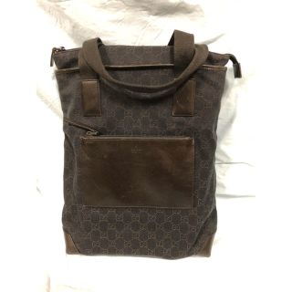 グッチ(Gucci)のGUCCIチャック付きトートバック(トートバッグ)