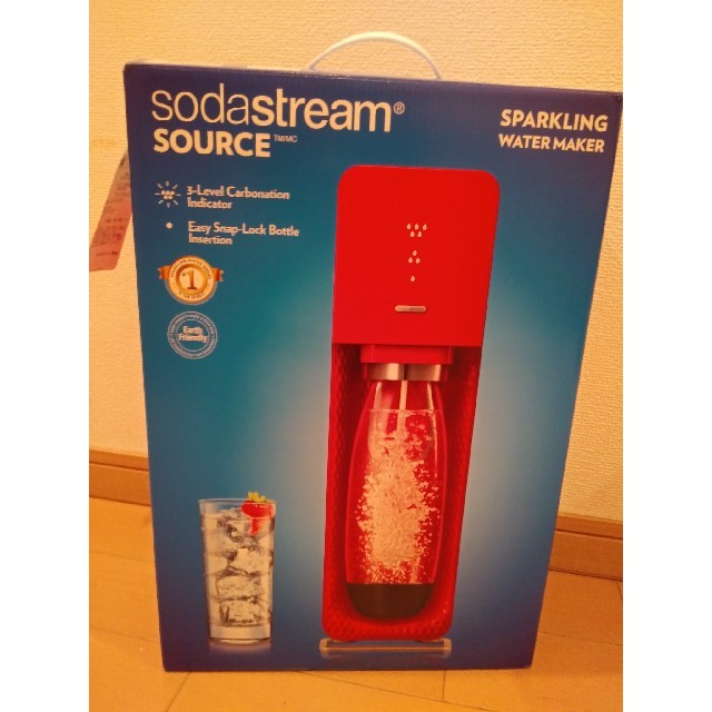 連休再値下げ！Sodastream