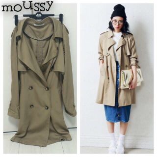 マウジー(moussy)のmoussy ルーズトレンチコート(トレンチコート)