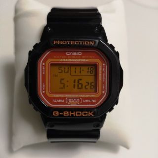 ジーショック(G-SHOCK)のG-SHOCK　DW5600CS　ブラック/オレンジ(腕時計(デジタル))