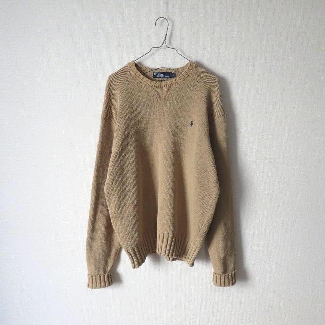 POLO RALPH LAUREN - ラルフローレン ポニー刺繍 コットン ニット