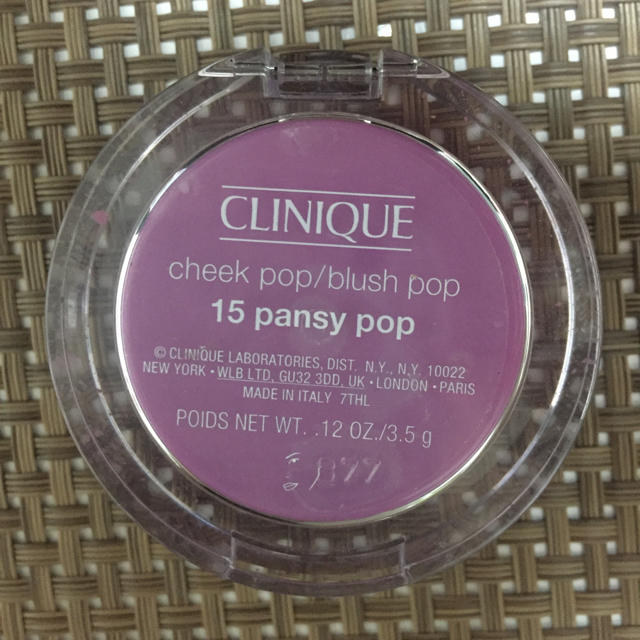 CLINIQUE(クリニーク)の【momoさま専用】クリニーク チーク 15パンジーポップ コスメ/美容のベースメイク/化粧品(チーク)の商品写真