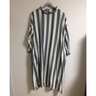 ネストローブ(nest Robe)の専用     ICHI  ストライプワンピース(ロングワンピース/マキシワンピース)