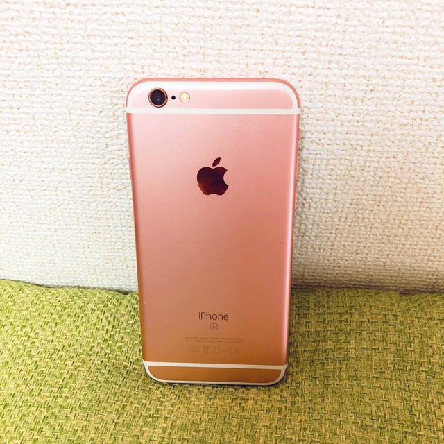 ★値下げ★ iPhone 6s Rose Gold 64 GB Softbank