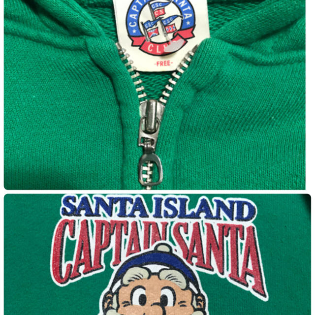 CAPTAIN SANTA(キャプテンサンタ)のCaptain Santa パーカー トレーナー スウェット レア古着MIX メンズのトップス(パーカー)の商品写真