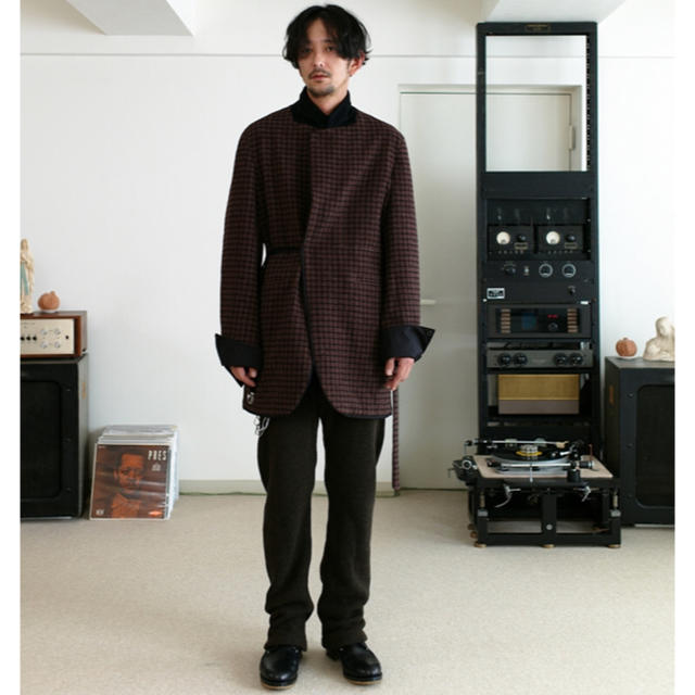 SUNSEA - sunsea Reversible Network Check Jacket 3の通販 by ぽー ...
