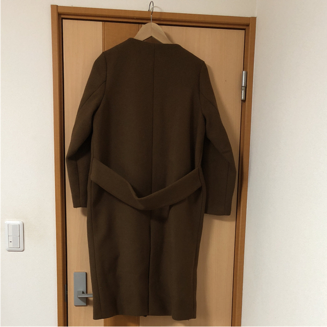 KBF(ケービーエフ)のKBF ファーティペットコート レディースのジャケット/アウター(ロングコート)の商品写真