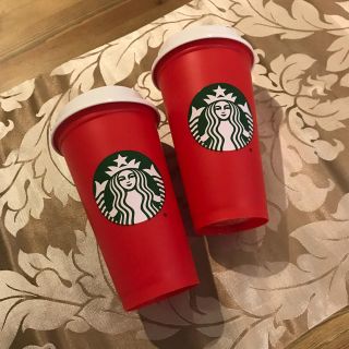 スターバックスコーヒー(Starbucks Coffee)の日本未発売 スタバ ホリデー限定 リユーザブル カップ(タンブラー)