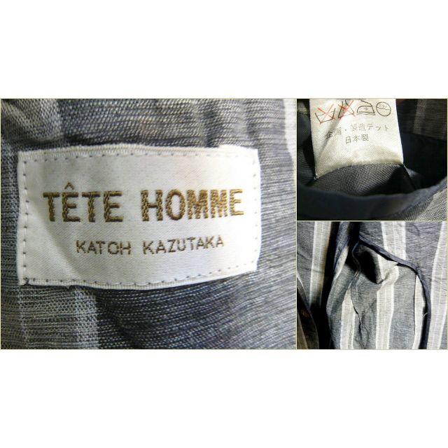 TETE HOMME(テットオム)のTETE　HOMMEテットオムテーラードジャケットM メンズのジャケット/アウター(テーラードジャケット)の商品写真