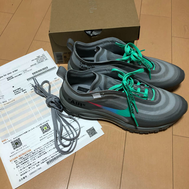 スニーカーエアマックス97 the10 nike off-white ナイキ オフホワイト