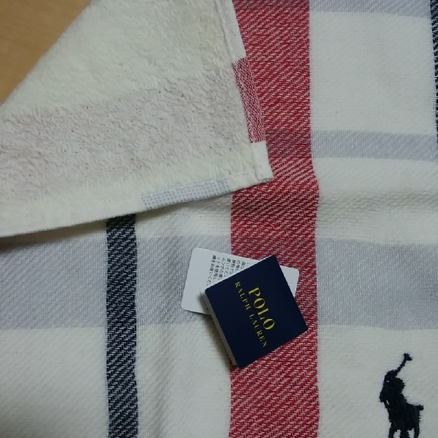 POLO RALPH LAUREN(ポロラルフローレン)の（新品）POLOハンドタオル レディースのファッション小物(ハンカチ)の商品写真